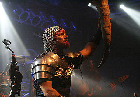 Großartiger Auftritt der Krieger des Mets Palasermedia